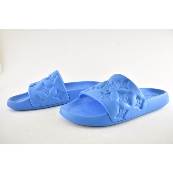 Louis Vuitton Waterfront Mule Bubble Monogram LV Blue Slide Sandal UK 9 US 10 11 main image 13